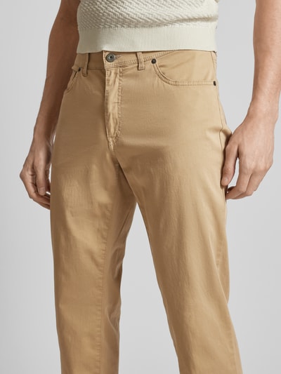 Brax Broek in 5-pocketmodel, model 'CADIZ' Beige - 3