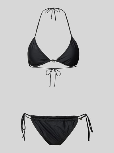 Review Bikini-Set im unifarbenem Design Black 1