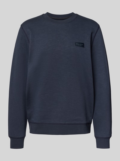 Marc O'Polo Regular Fit Sweatshirt aus reiner Baumwolle  Marine 2