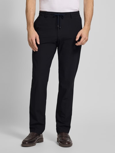 JOOP! Collection Regular Fit Stoffhose mit Tunnelzug Marine 4