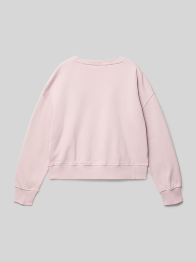 Mango Sweatshirt mit Rundhalsausschnitt Modell 'london' Rosa 3