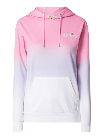 Ellesse Bluza z kapturem cieniowana Różowy 2