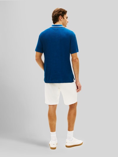 Tommy Hilfiger regular fit poloshirt van badstof Donkerblauw - 5