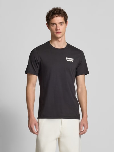 Levi's® T-Shirt mit Label-Print Black 4