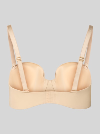 BOSS Beha met cups en labelprint Beige - 3