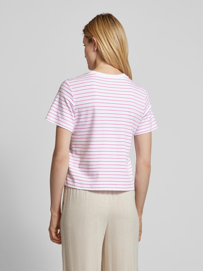 s.Oliver RED LABEL T-shirt met ronde hals Rosé - 5