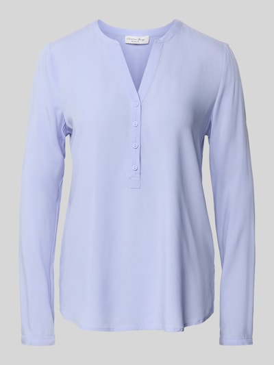 Christian Berg Woman Blusenshirt aus Viskose mit V-Ausschnitt Lavender 2