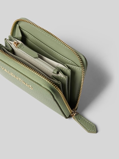 VALENTINO BAGS Portemonnee met labelapplicatie, model 'ALEXIA' Mintgroen - 3