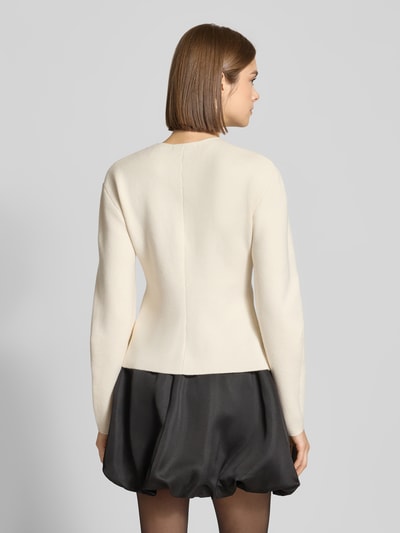 Gina Tricot Strickjacke mit Knopfleiste Offwhite 5
