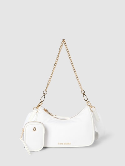 Steve Madden Handtasche mit abnehmbarer Reißverschlusstasche Modell 'Bvital' Weiss 2