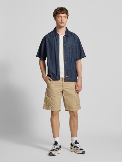 JACK & JONES Shorts mit Cargotaschen Modell 'COLE MATTY' Beige 1
