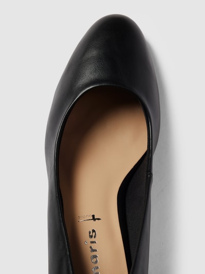 Tamaris Pumps mit Label-Detail Schwarz 4