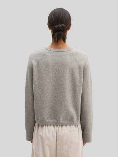 Marc O'Polo Sweter z wełny z raglanowymi rękawami Szarobrązowy 5