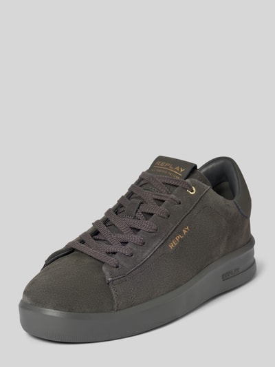 Replay Sneakers met labeldetail, model 'UNIVERSITY' Donkergrijs - 1