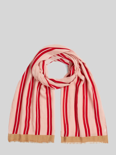 Tommy Hilfiger Sjaal van katoenmix Felroze - 2