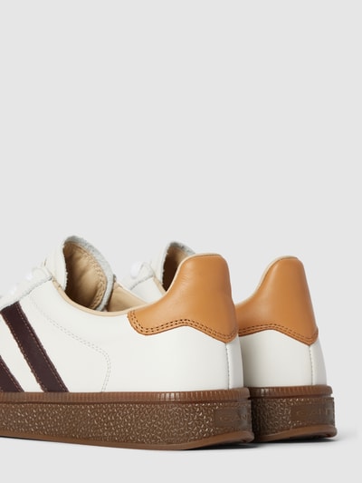 Gant Sneakersy skórzane z obszyciem w kontrastowym kolorze model ‘Cuzima’ Biały 2