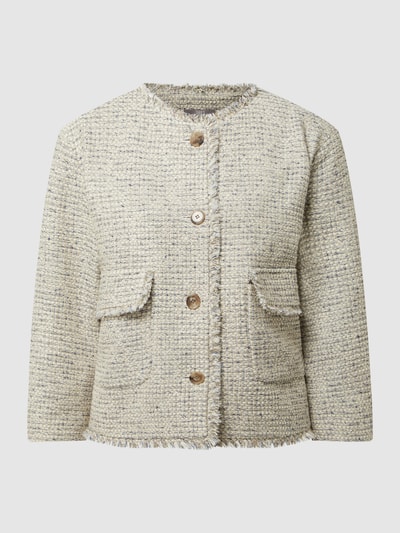 Jake*s Collection Blazer van bouclé  Beige - 2