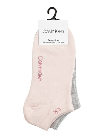 CK Calvin Klein Sneakersocken im 2er-Pack Rosa 2