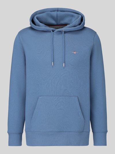 GANT Regular Fit Hoodie aus Baumwoll-Mix Hellblau 2
