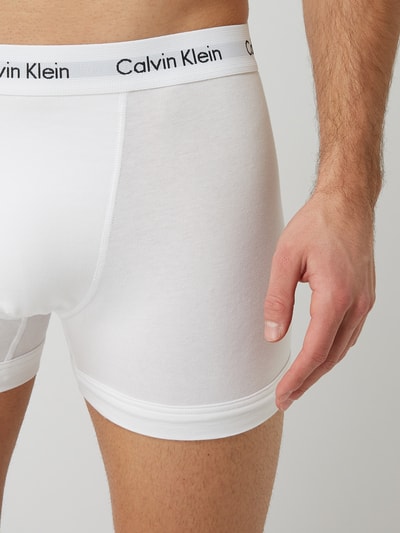 Calvin Klein Underwear Obcisłe bokserki z paskiem z logo w zestawie 3 szt. Czerwony 5