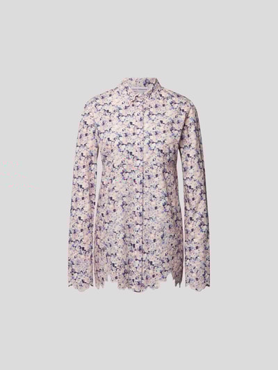 Paco Rabanne Longbluse mit floralem Muster MULTI STYLEBOP 2