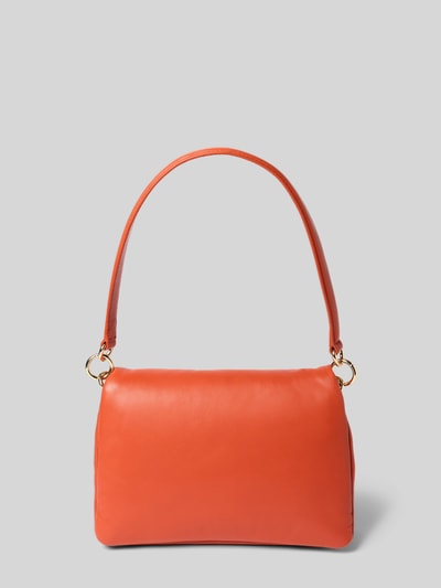 Tommy Hilfiger Torba na ramię ze skóry owczej nappa Terakotowy 4