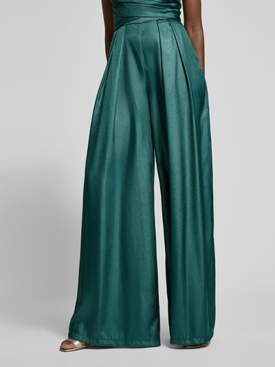 Unique Regular fit jumpsuit met spaghettibandjes Donkergroen - 3