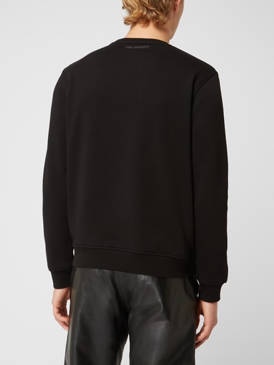 Karl Lagerfeld Sweatshirt mit Label-Patch Black 6