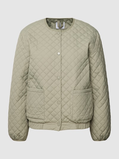 Saint Tropez Kurtka z pikowaniem model ‘SagaSZ’ Khaki 2