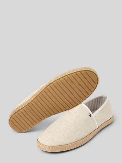 Tommy Hilfiger Espadrilles aus Chambray-Leinen Ecru 4