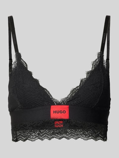 HUGO BH mit Label-Patch Black 1