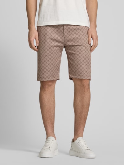 JOOP! Collection Regular Fit Shorts mit Eingrifftaschen Modell 'Basil' Hellbraun 4