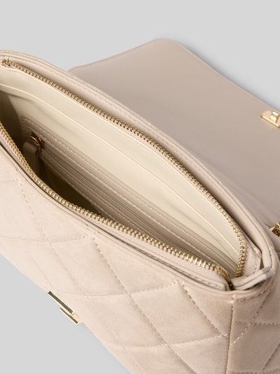 Valentino Bags Schoudertas met labeldetail Ecru - 4