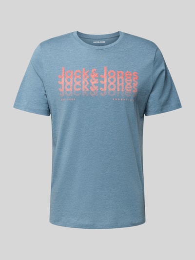 Jack & Jones Regular Fit T-Shirt mit Rundhalsausschnitt Ocean 2