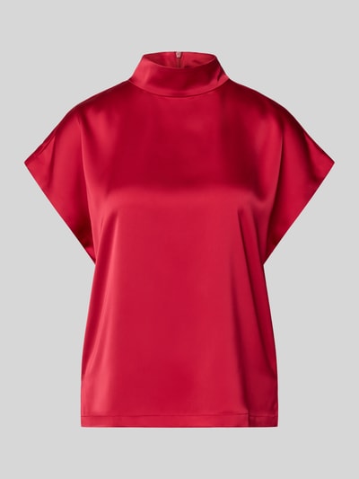 HUGO Relaxed fit blouseshirt met ronde hals, model 'CANELI' Rood - 2