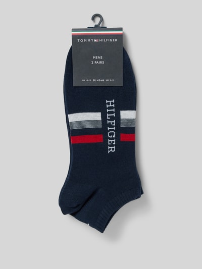 Tommy Hilfiger Socken mit Label-Print im 2er-Pack Marine 3