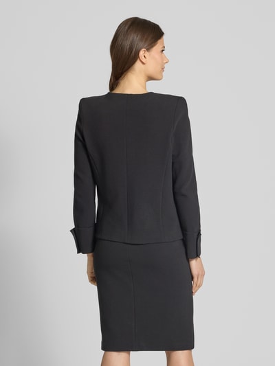 Emporio Armani Blazer mit Rundhalsausschnitt Black 5