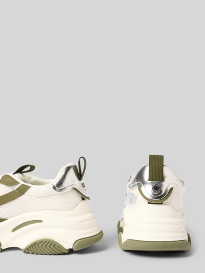 Steve Madden Sneakers met plateauzool, model 'POSSESSION' Olijfgroen - 2