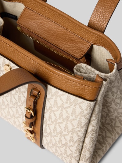 MICHAEL Michael Kors Handtasche mit Label-Applikation Modell 'ROMEE' Ecru 5