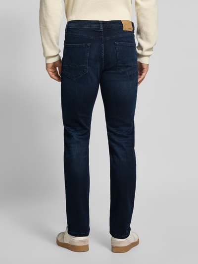 MCNEAL Straight Fit Jeans mit 5-Pocket-Design Dunkelblau 5