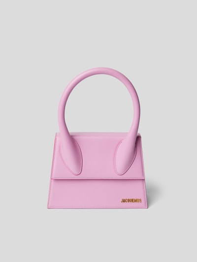 Jacquemus Handtasche mit Brand-Schriftzug Hellrosa 4