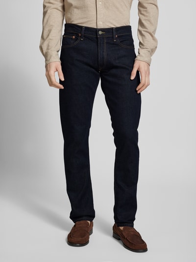 Polo Ralph Lauren Slim Fit Jeans mit Stretch-Anteil Modell 'SULLIVAN' Blau 4