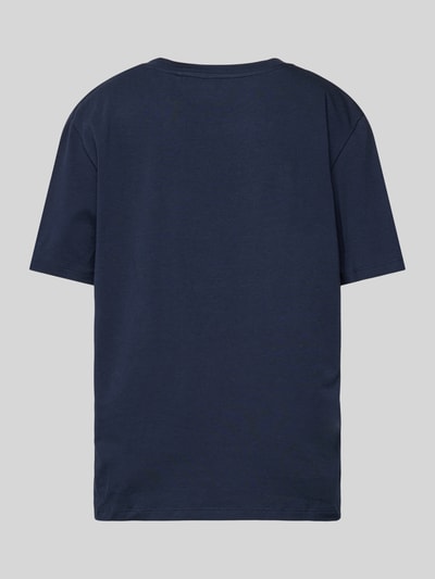 Schiesser T-shirt met ronde hals Donkerblauw - 3