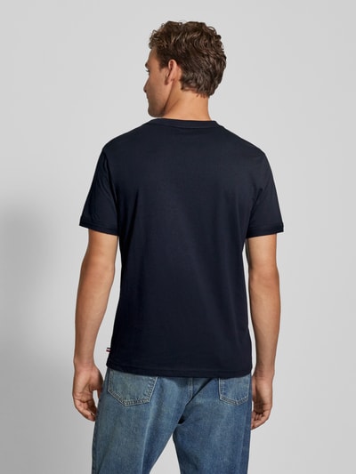 Tommy Hilfiger T-Shirt mit Logo-Stitching Marine 5