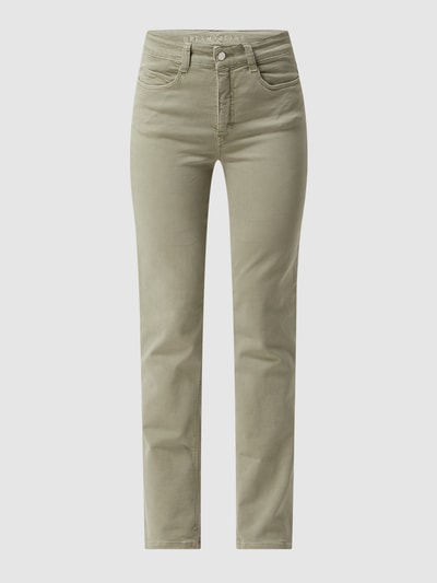 MAC Straight Leg Jeans mit Stretch-Anteil Modell 'Dream' Khaki 2