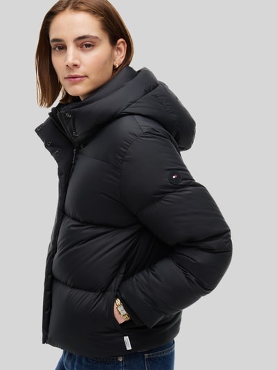 Tommy Hilfiger Regular Fit Daunenjacke mit Kapuze Black 6