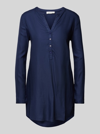 Christian Berg Woman Lange blouse met V-hals Donkerblauw - 2