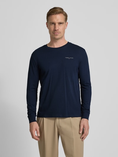 Tommy Jeans Slim fit shirt met lange mouwen van puur katoen Marineblauw - 4
