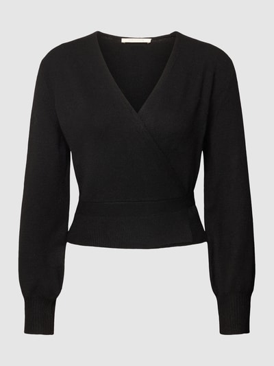 Review Cardigan mit Schnürung Black 2