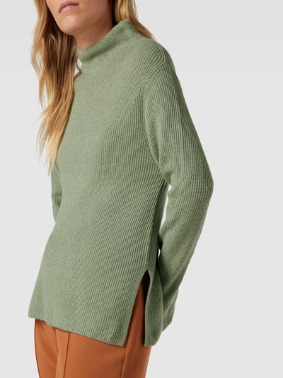 s.Oliver RED LABEL Gebreide pullover met turtleneck Lichtgroen gemêleerd - 3